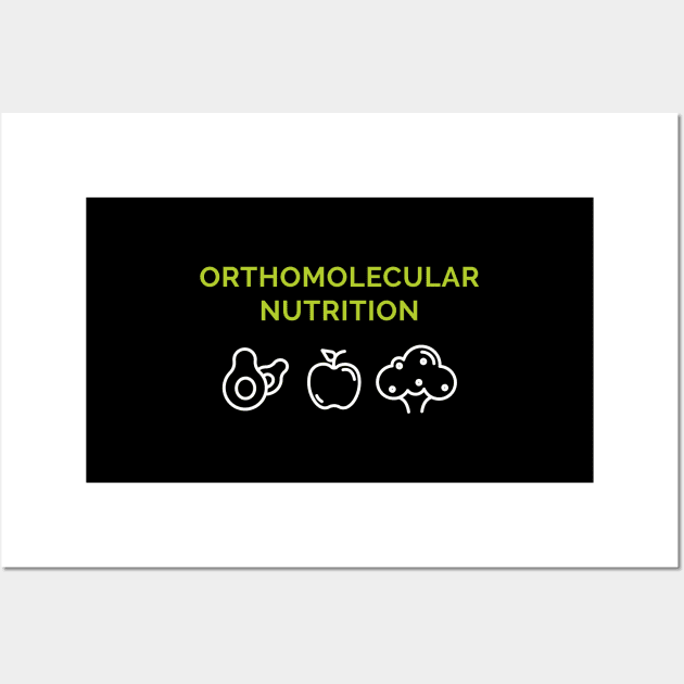 Orthomolecular Nutrition Wall Art by Science Design